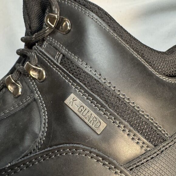 Khombu K Guard Men’s Waterproof Leather Hiking Boots Size 8 Black Casual Active main image 12